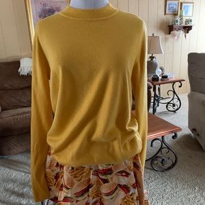 Gold sweater